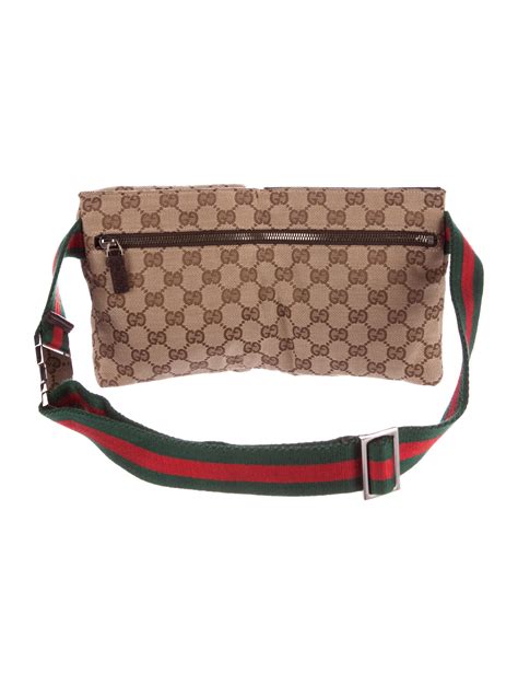 waist purse gucci|authentic Gucci waist bag.